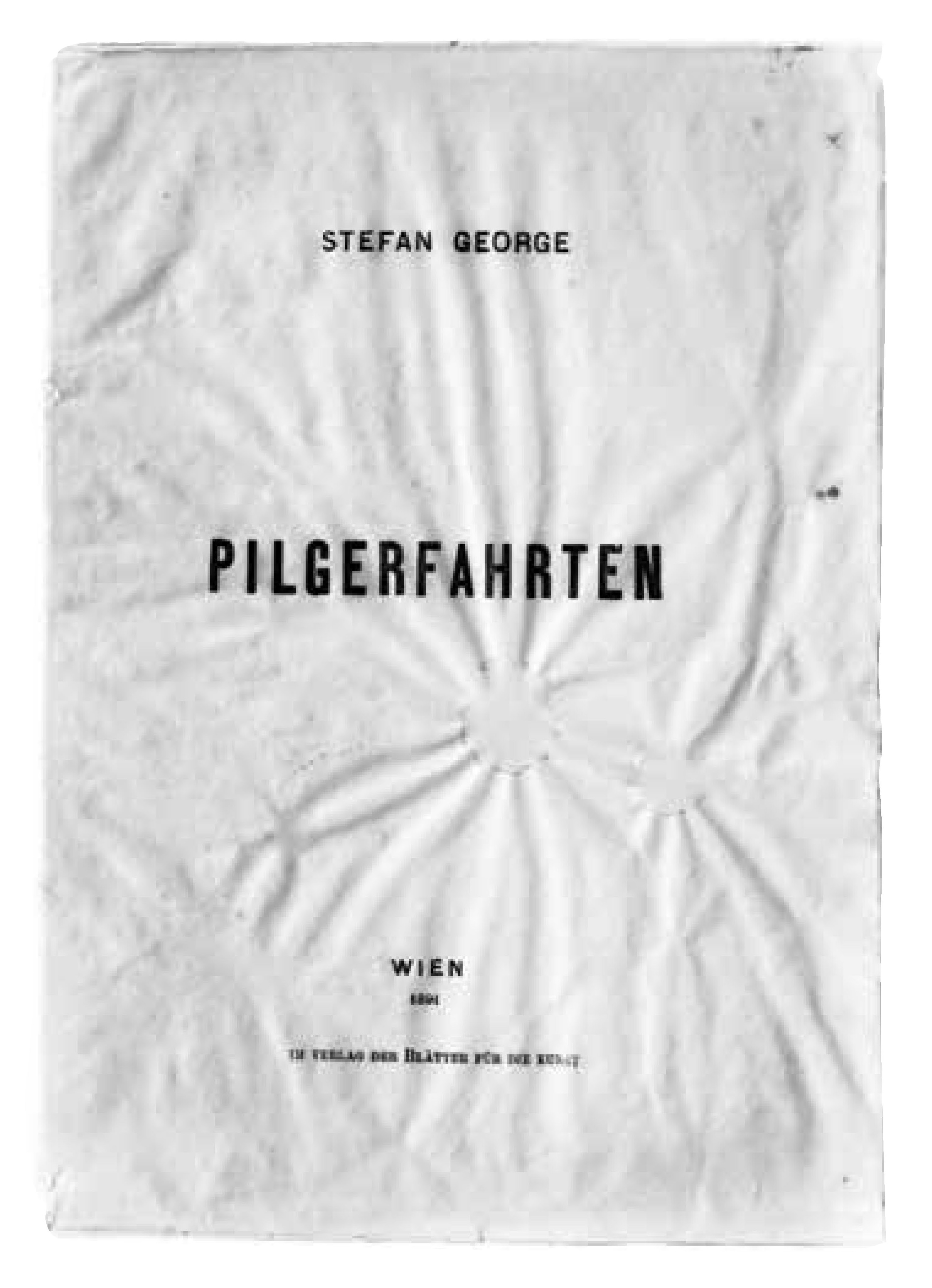 Stefan Georges Pilgerfahrten, 1891