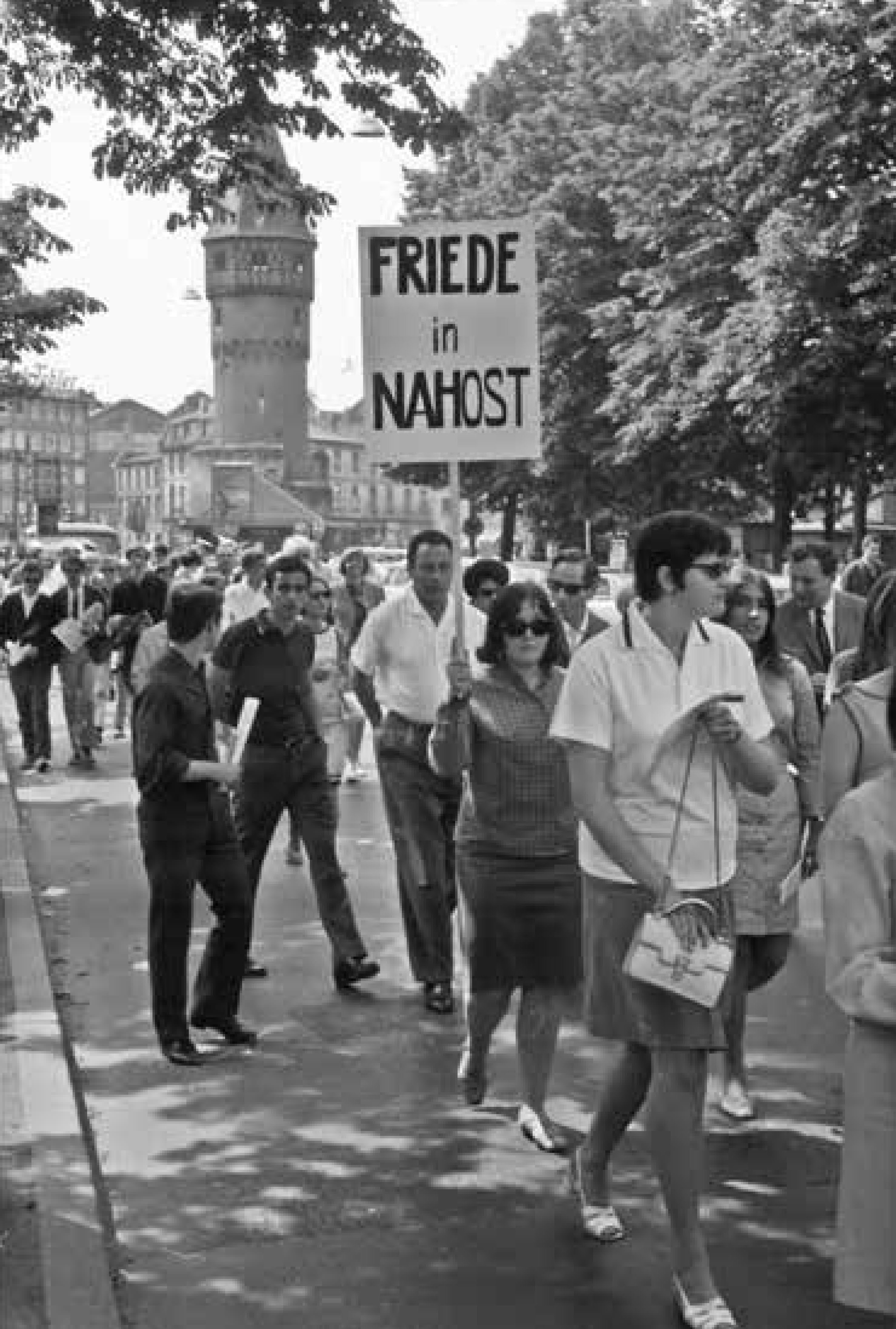 Friedensdemonstration in Frankfurt am Main am 3. Juni 1967