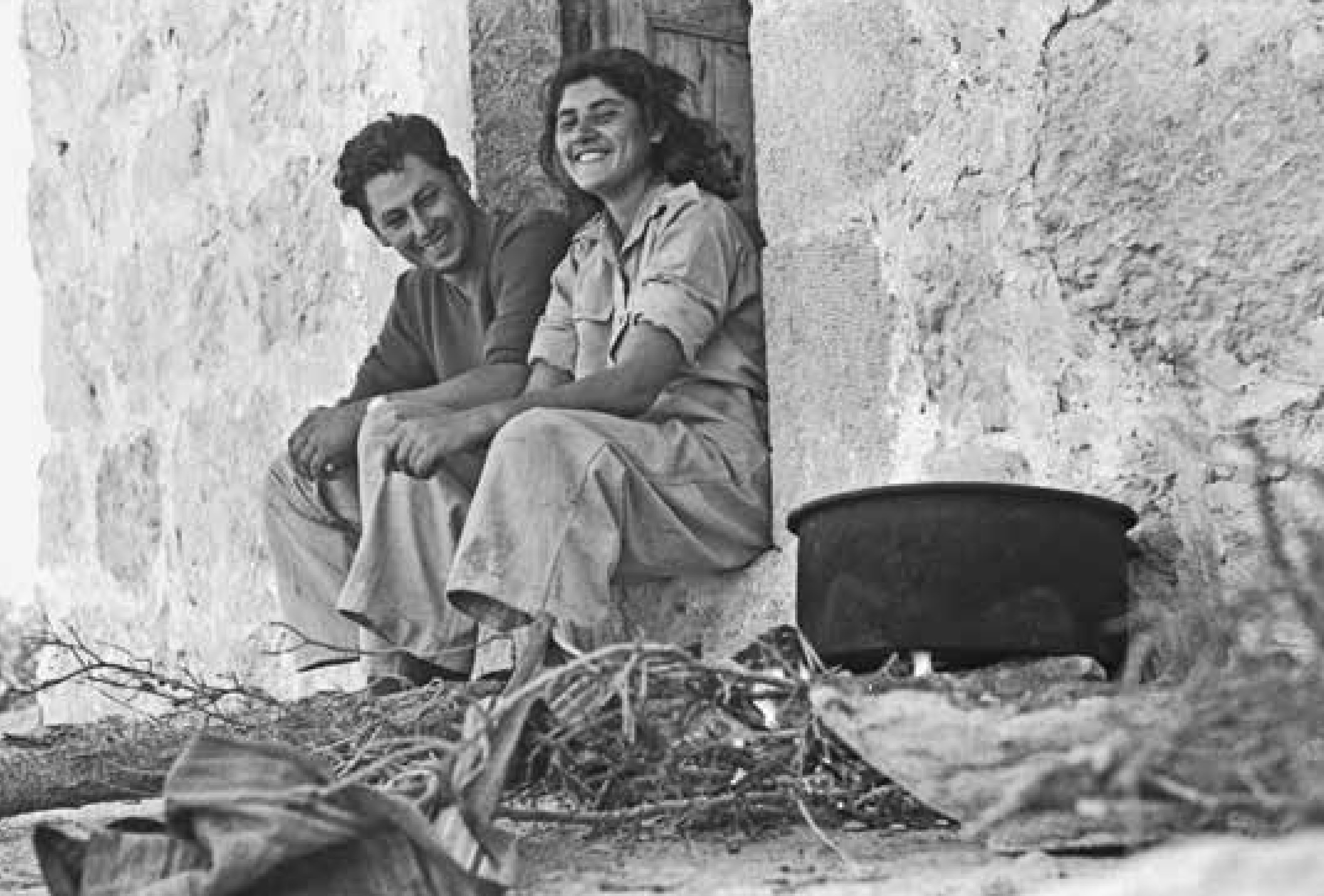 Palmach-Mitglieder in Beit Natif, 1948